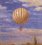 Merse, Pal Szinyei The Balloon oil painting artist